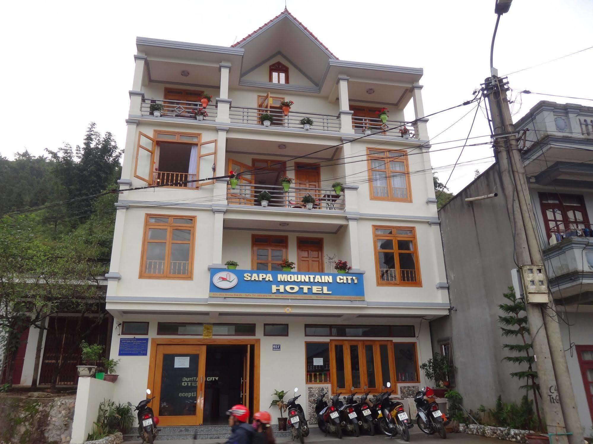 Mountain City Hotel Sa Pa Exterior photo